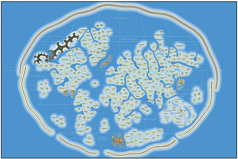 nbspPasaules salu karte ar... Autors: Ciema Sensejs Pasaules bagāto slavenību privātās salas