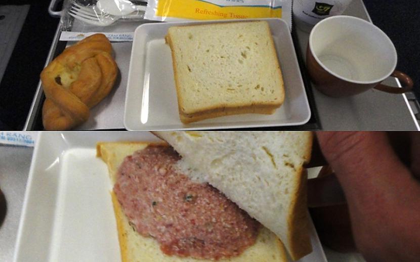 Lidojot ar Vjetnamas... Autors: Latvian Revenger Redzot šos ēdienos, ko pasniedz lidmašīnās, priecāsies, ka brauc ar mašīnu