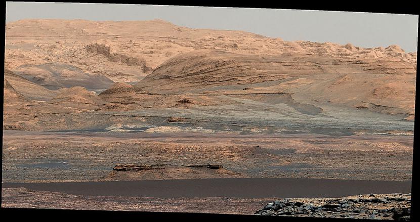 Kāpas uz Geila krātera... Autors: Fosilija Marss fotogrāfijās - šī planēta ir skaistāka kā domāji!