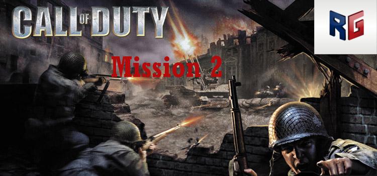 Call of duty 1 Walktrough  - Burning Village (2.misija)