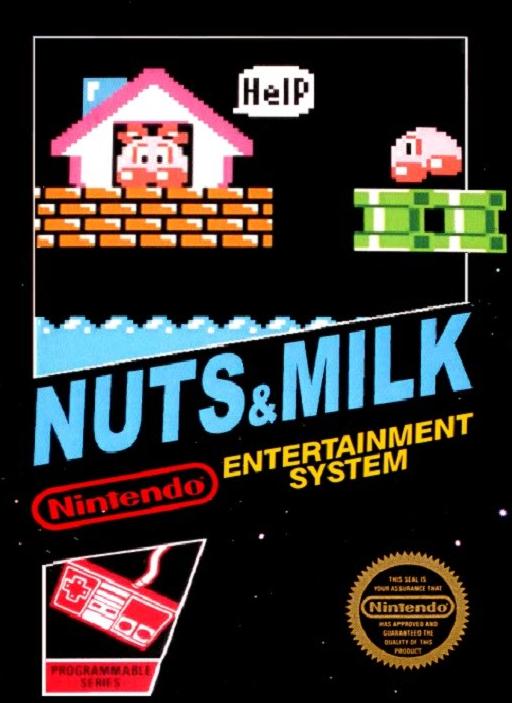 InteresantiSpēles visus... Autors: Bitzgame Izietās retro spēles - Nuts & Milk