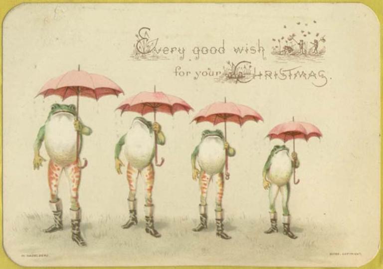  Autors: Lestets Viktoriāņu laikmeta Ziemassvētku kartiņas