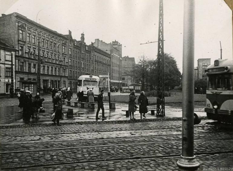 1965 gada 17 oktobris Tramvaja... Autors: 100 A 1960to gadu Rīga vēl neredzētās fotogrāfijās. 40 fantastiski kadri