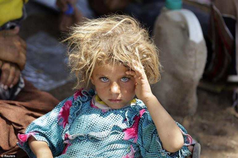 Bēgļu meitene uz Sīrijas un... Autors: 100 A 35 emocionālas planētas iedzīvotāju bildes. Cilvēki ir tik dažādi