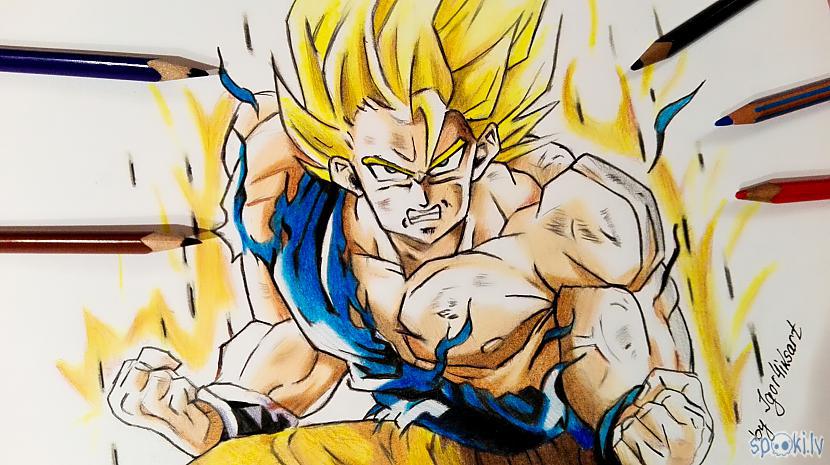  Autors: Igor4iksart ✪ Drawing Goku SSJ (Dragon Ball Z) ✪