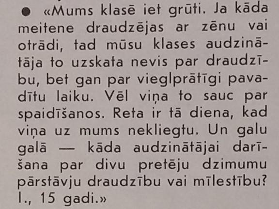  Autors: 100 A Tīņu problēmas no 90to gadu preses izdevumiem. Pērles!