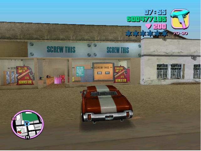 1 Veikala nosaukums jau visu... Autors: Gufija 15 noslēpumi vai lietas spēlē GTA Vice City (2)