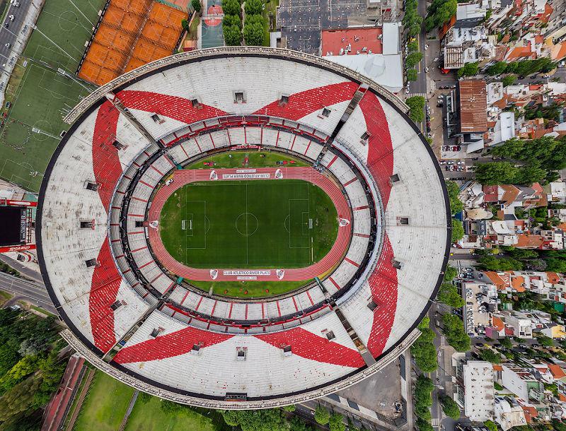 Stadions Buenosairesānbsp Autors: matilde 25 skaistas vietas dažādās pasaules vietās no putna lidojuma