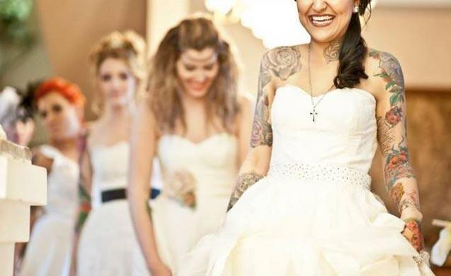  Autors: jade Tetovēto līgavu skaistums.