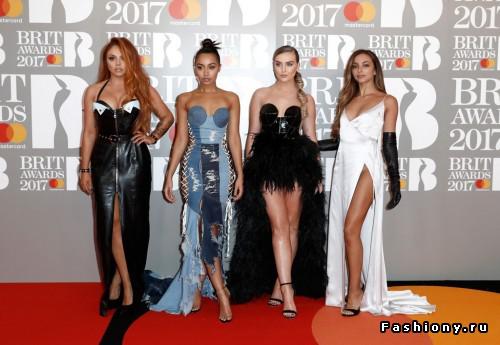 The group Little Mix Autors: 100 A Brit Awards - 2017!