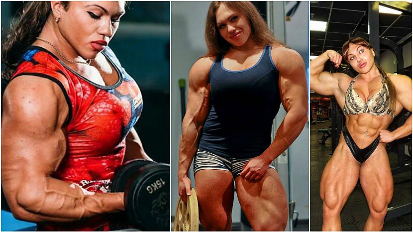  Autors: ugits2 Pasaulē muskuļainākā un spēcīgākā sieviete un kā trenējas. TRAKS VIDEO!!!