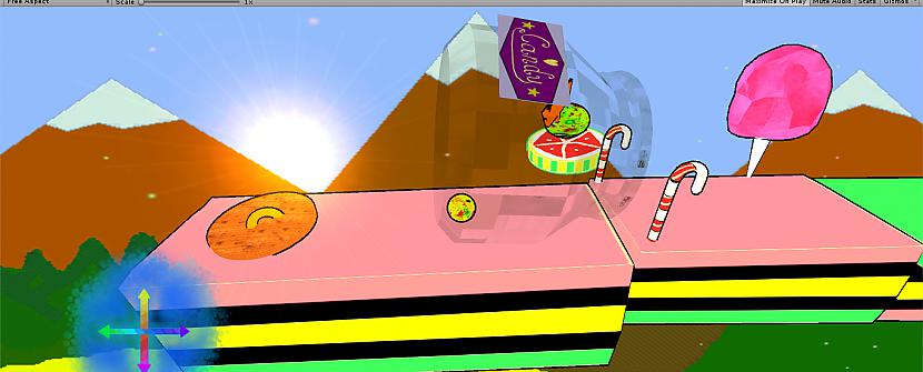  Autors: Sweetmeat Pirmā unity3d Android spēle, ko taisu (Sweet meat journey)