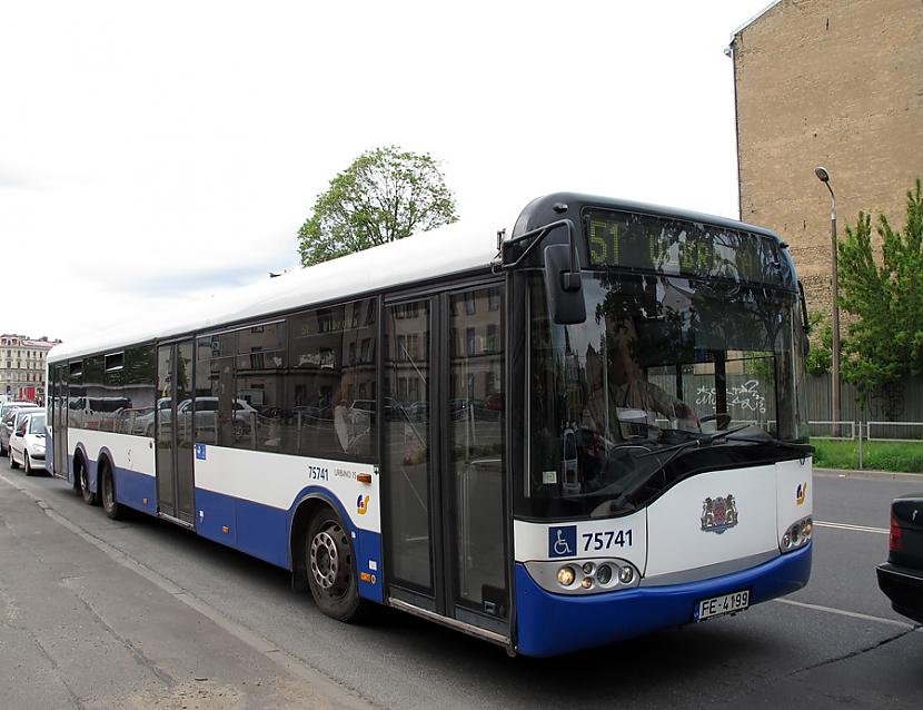 Solaris Urbino 15No sava... Autors: RchRch "Rīgas Satiksme" autobusi