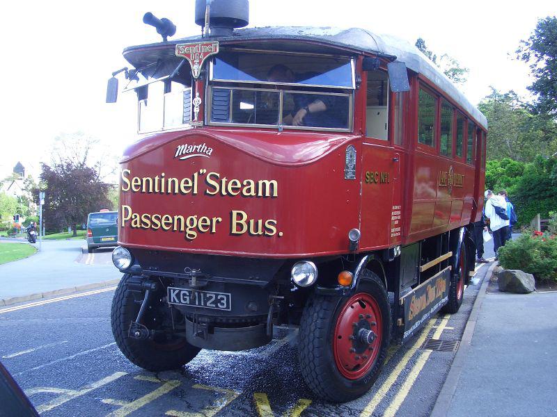 Sentinel steam bus Autors: kmihs Lielceļa lokomotīves