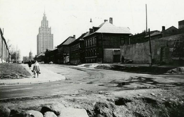 Turgeņeva iela fonā redzama... Autors: Emchiks Rīga sešdesmitajos (2)
