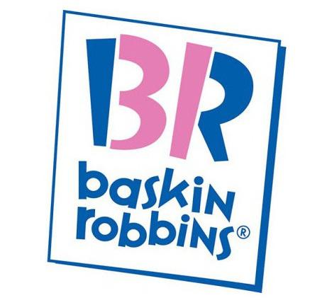 Baskin Robbins ir saldējuma... Autors: Lestets 23 slepenas ziņas firmu emblēmās