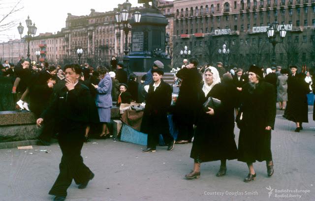 Puscaronkina laukums Maskava Autors: Lestets PSRS dzīve 1950-tajos ASV diplomāta acīm