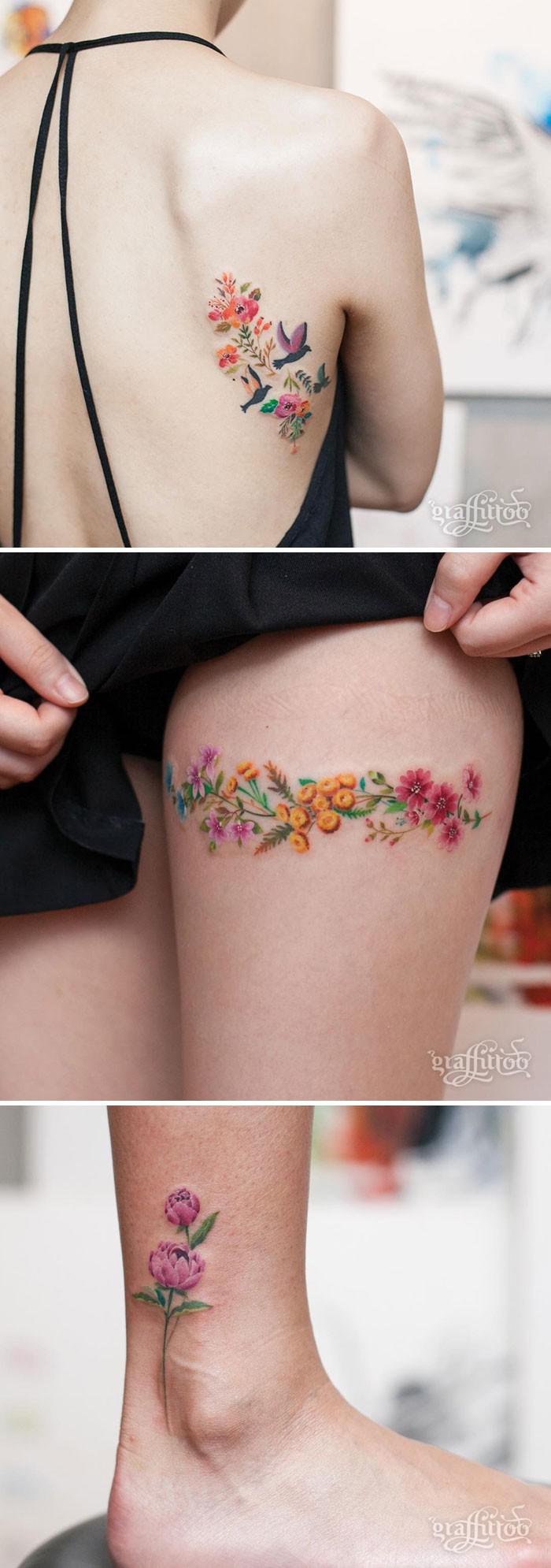 RivernbspDienvidkoreja Autors: 100 A 27 tetovējumu mākslinieki, kuru ziedu tetovējumi tevi sakārdinās ne pa jokam!