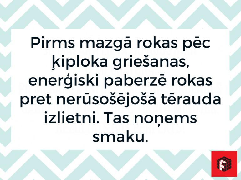  Autors: veldzivs 45 mazi, bet ļoti vērtīgi triki virtuvē. Atvieglo sev ikdienu!