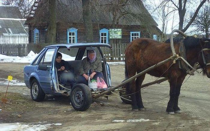 Īsts viens zirga spēks Vismaz... Autors: Emchiks Iespējams tikai Krievijā 5