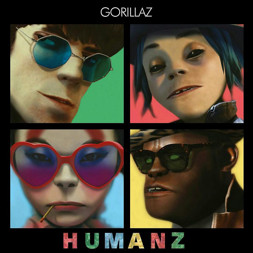 Gorillaz  Humanz Autors: Bonelamb Šī gada jaunākie mūzikas albumi.