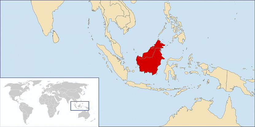 Kalimantana jeb Borneo... Autors: Buck112 Pasaules lielākās salas.
