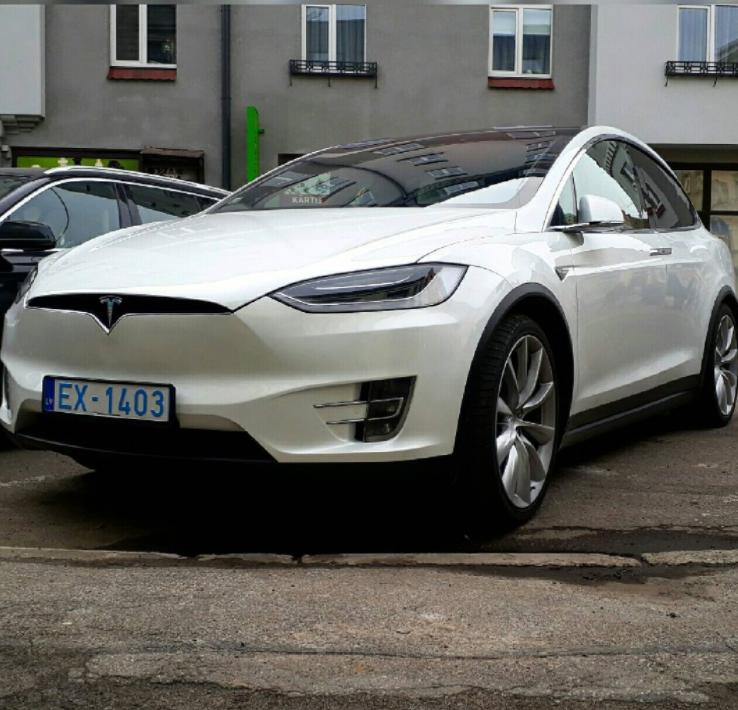 Tesla Model X Autors: LGPZLV Dārgas mašīnas uz Latvijas ceļiem. 2017 #5