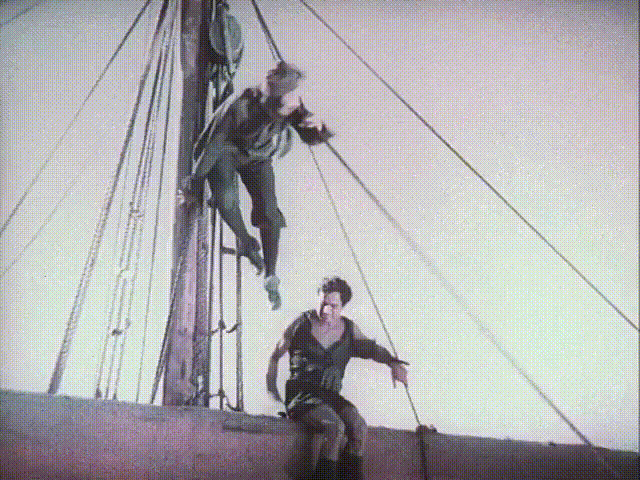 The Black Pirate 1926ko mēs... Autors: nanitinja Specefekti mēmā kino laikmetā