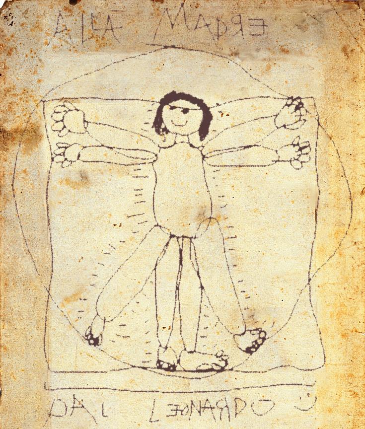  Autors: Grey Wolf Leonardo da Vinči skice "Vitrūvija cilvēks"...
