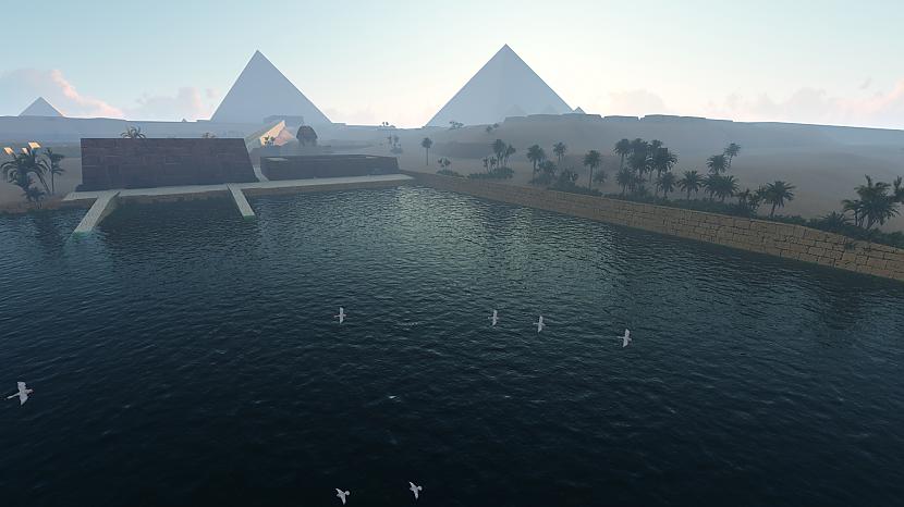  Autors: djart2007 Gīzas plato p.m.ē. Gīza, Ēģipte. Aptuveni 2500. gads p.m.ē. 3D rekonstrukcija.