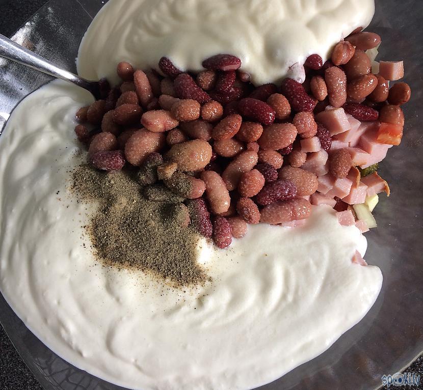 Sāls pipari krējums un... Autors: Lagerta Pupiņu salāti #98 versija