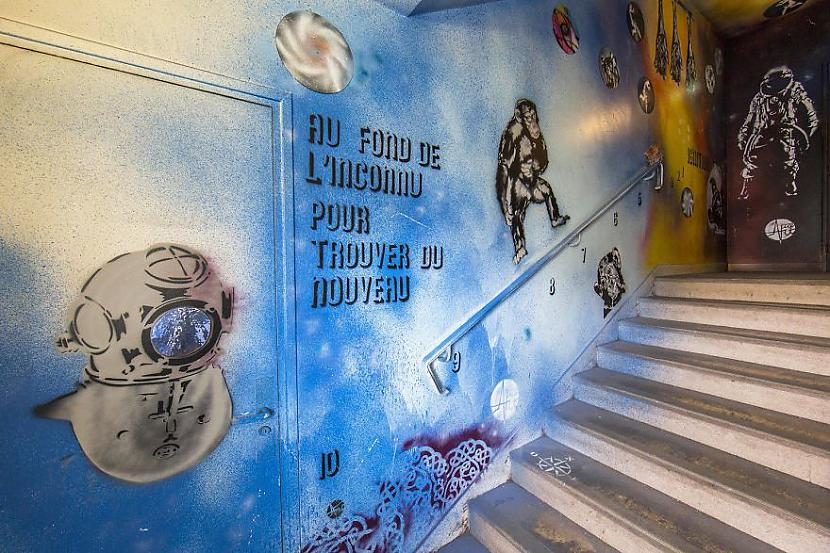  Autors: Fosilija Kad satiekas skolas sienas un ielu mākslinieki (60+ att.)