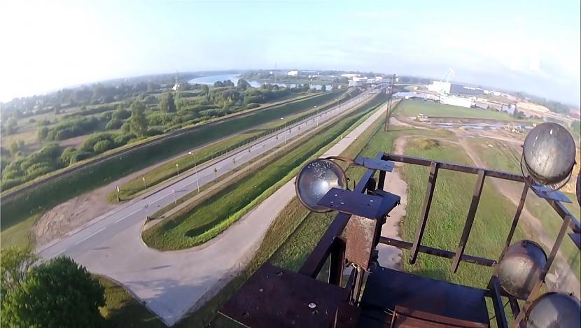  Autors: Latvian Top G GoPro | Divi torņi un dzelzs tilts vienā rītā | Ventspils Miglā