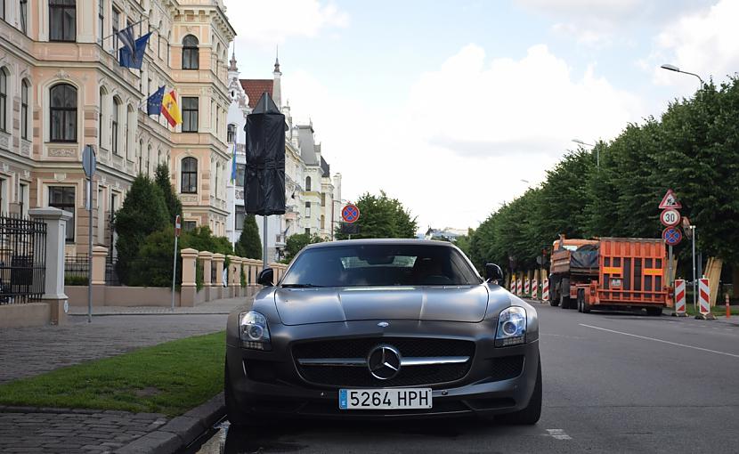 MercedesBenz SLS AMG Autors: LGPZLV Dārgas mašīnas uz Latvijas ceļiem. 2017 #8