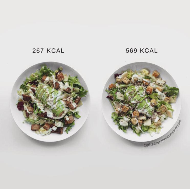Izskatās vienādi bet saturs ir... Autors: 100 A Kaloriju atšķirība ēdienos, kuri nemaz nav tik atšķirīgi!
