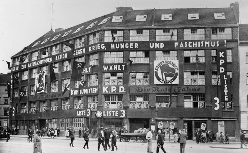 Vācijas Komunistu partijas... Autors: Lestets Kā Hitlers uzvarēja vēlēšanās