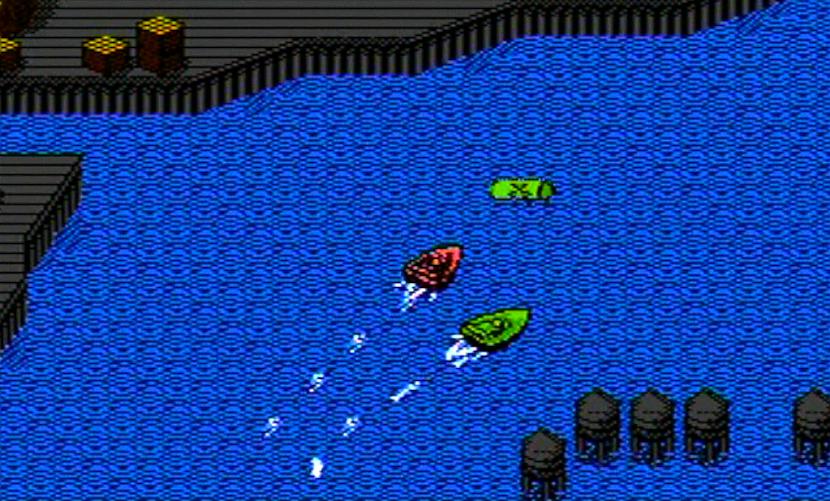 No augscaronasSpēlei ir trīs... Autors: Bitzgame Izietās retro spēles - Eliminator boat duel