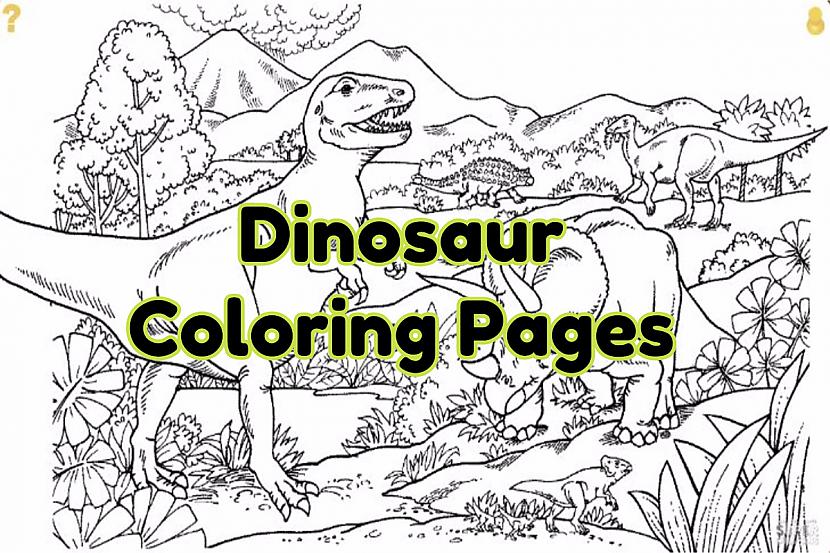  Autors: Nguyn Adina Dinozauru krāsu lapas ir vislabākā izvēle bērniem viņu brīvajā laikā
