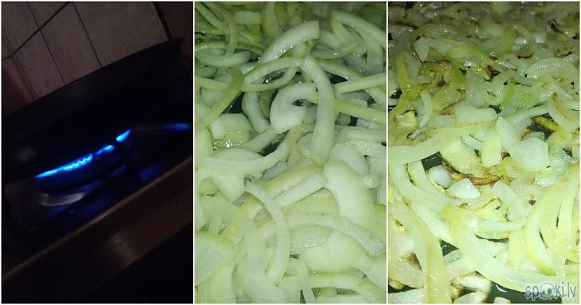 Tālāk uzkarsē pannu Bez eļļas... Autors: Intel Inside Kartupeļu pankūkas. Ar pamācību. Veģetāriešu drošs. [MY WAY]