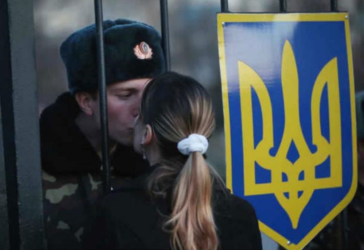 Ukraiņu karavīra un draudzenes... Autors: Lestets Mums ir cerība