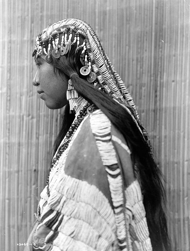 Wisham meitene 1910 g Autors: Lestets Reti attēli par gandrīz aizmirsto Amerikas indiāņu vēsturi