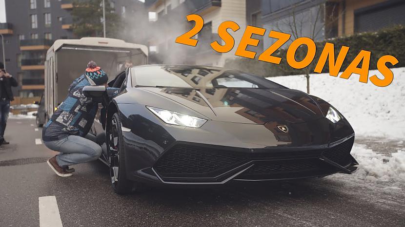  Autors: Fosilija Lietuviešu YouTuberis nopērk Lamborghini un taisa par to video.