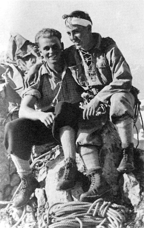 Tonijs Kurcs pa kreisi un... Autors: Testu vecis Nāves kalnu virsotnēs