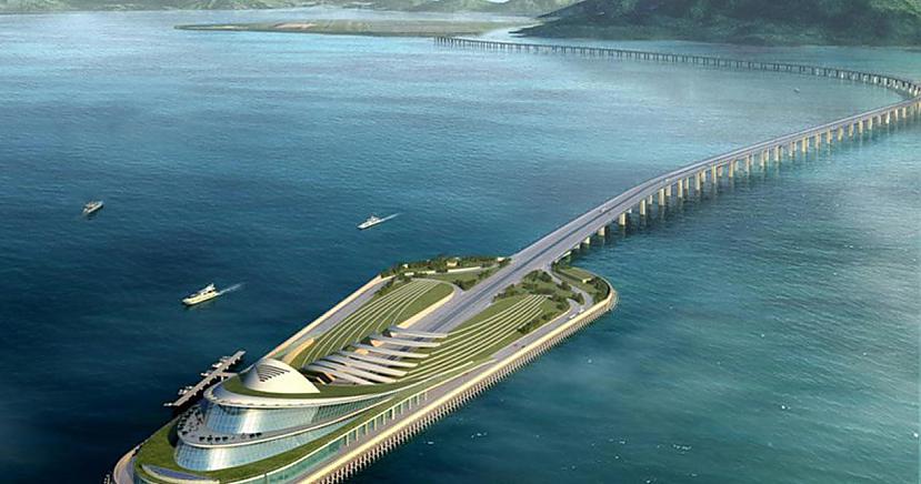  Autors: matilde Pabeigta pasaulē iespaidīgākā tilta būvniecība Ķīnā. Tā garums - 55 kilometri!