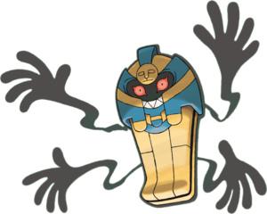 Cofagrigus Zārks ar spokainām... Autors: Tokiari  Jā! Tie ir pokemoni!