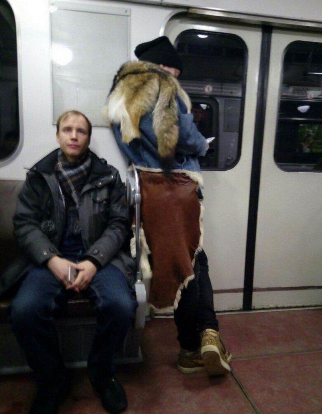 Jo vairāk kažokādu jo labāk Autors: Latvian Revenger Krievijas metro - visstilīgākie cilvēki mīt šeit!