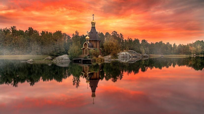 Sv Andreja templis Krievija Autors: matilde 24 pasakainas vietas, kuras ir vērts apmeklēt arī mūsdienās