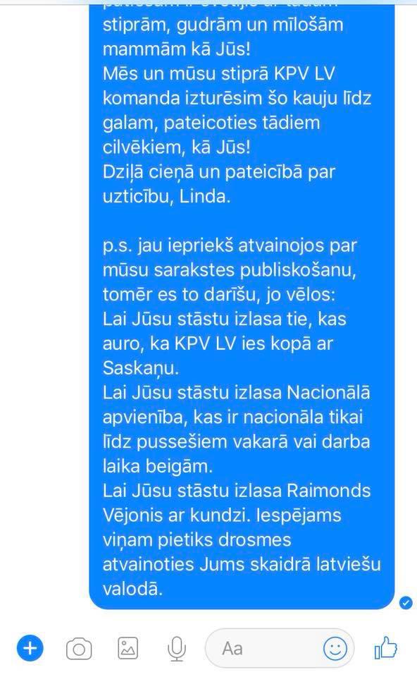 No komentāriemnbspJau... Autors: Jānis Baroniņš Informēju par KPV LV un pret pārējām partijām... un... lai Jums... jauks laiks.