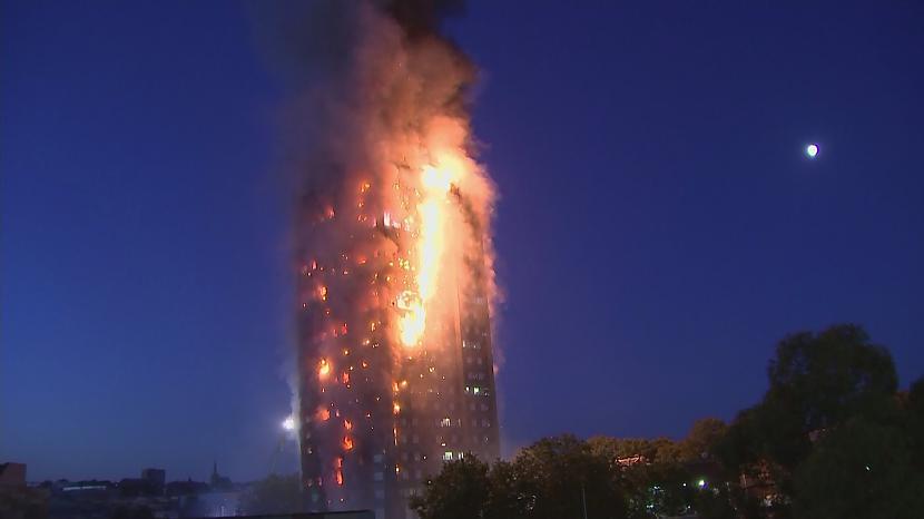 Ugunsgrēks Grenfela tornī... Autors: Testu vecis 10 nāvējošākie ugunsgrēki augstceltnēs