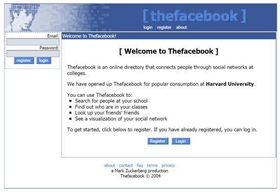 Sākotnē scaroni interneta... Autors: Fosilija 8 neticami fakti par ''Facebook''
